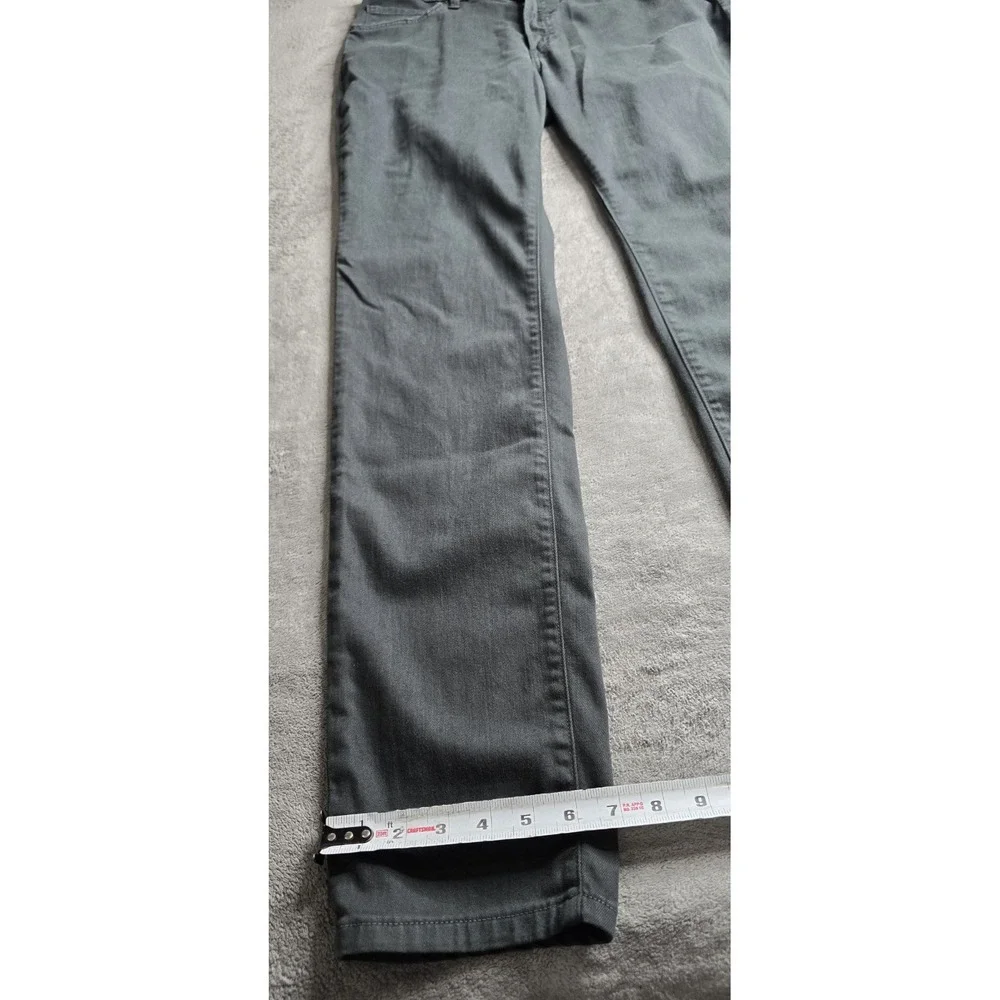 Monfrere Brando Jeans Mens 34x33 Black Stretch Twill Japanese Denim MADE IN USA
